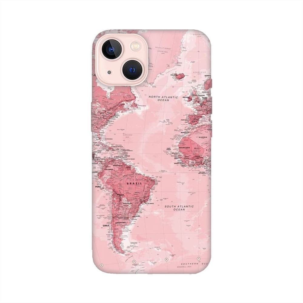 iPhone 13 кейс Розова карта