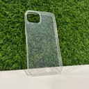 Прозрачен кейс за iPhone с брокат