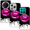 Калъф за Honor - Neon Lips Drip