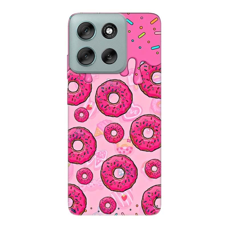 Motorola Moto G56 кейс - Donut Glaze