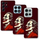 Калъф Joker - Червен костюм и дяволска усмивка
