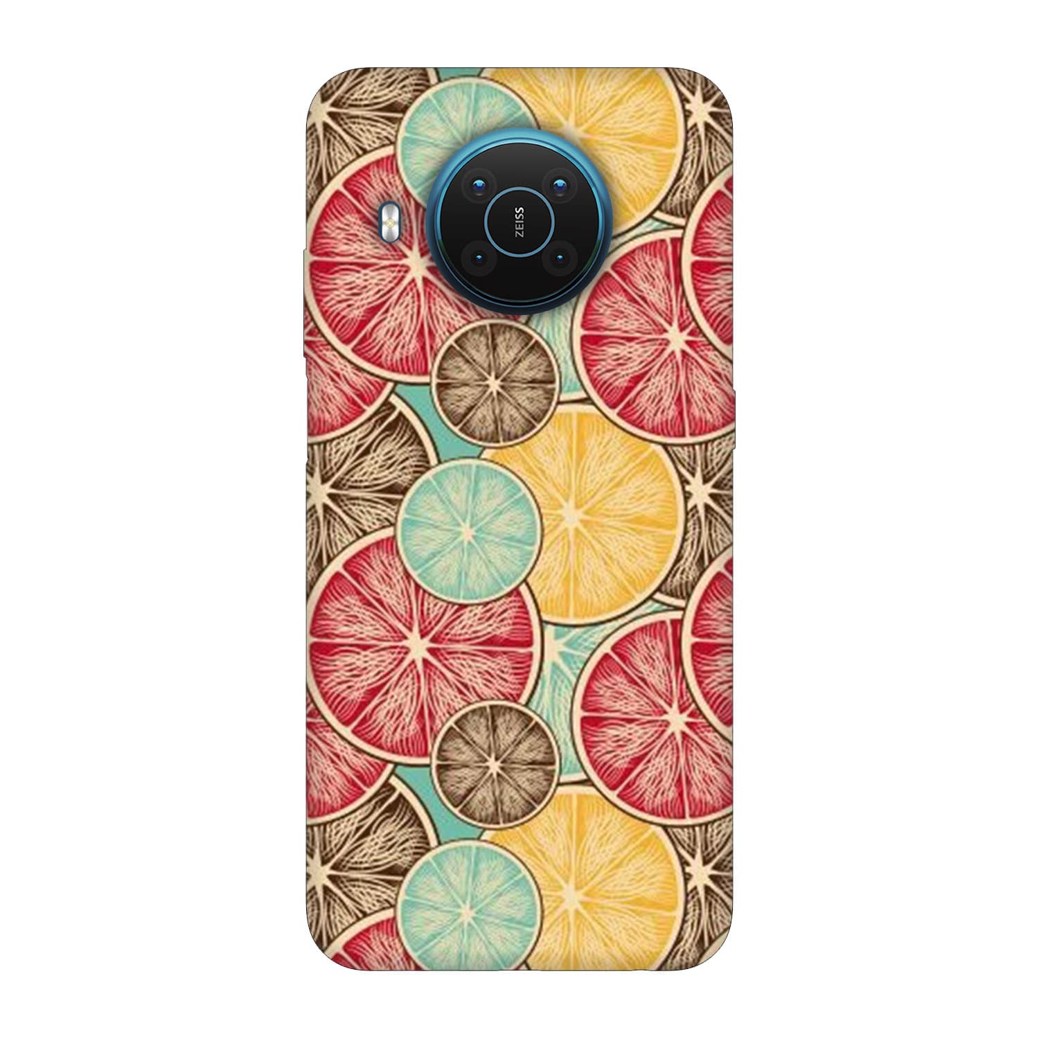 Nokia X20 кейс Плодове