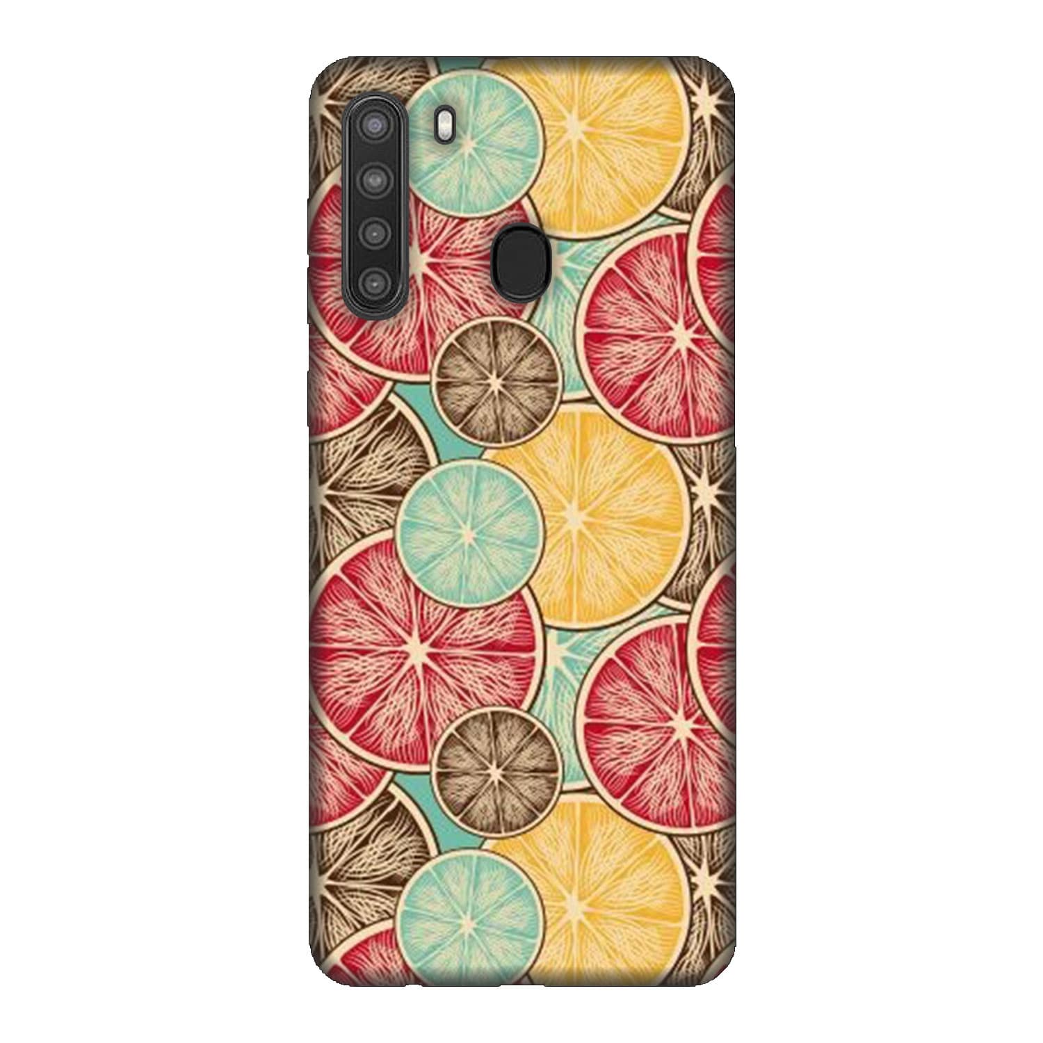 Samsung A21 кейс Плодове