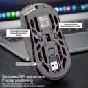Многофункционална безжична мишка RS8 Bluetooth Type-C 10кDPI