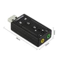 Външна незавизима USB-7.1 канална звукова карта