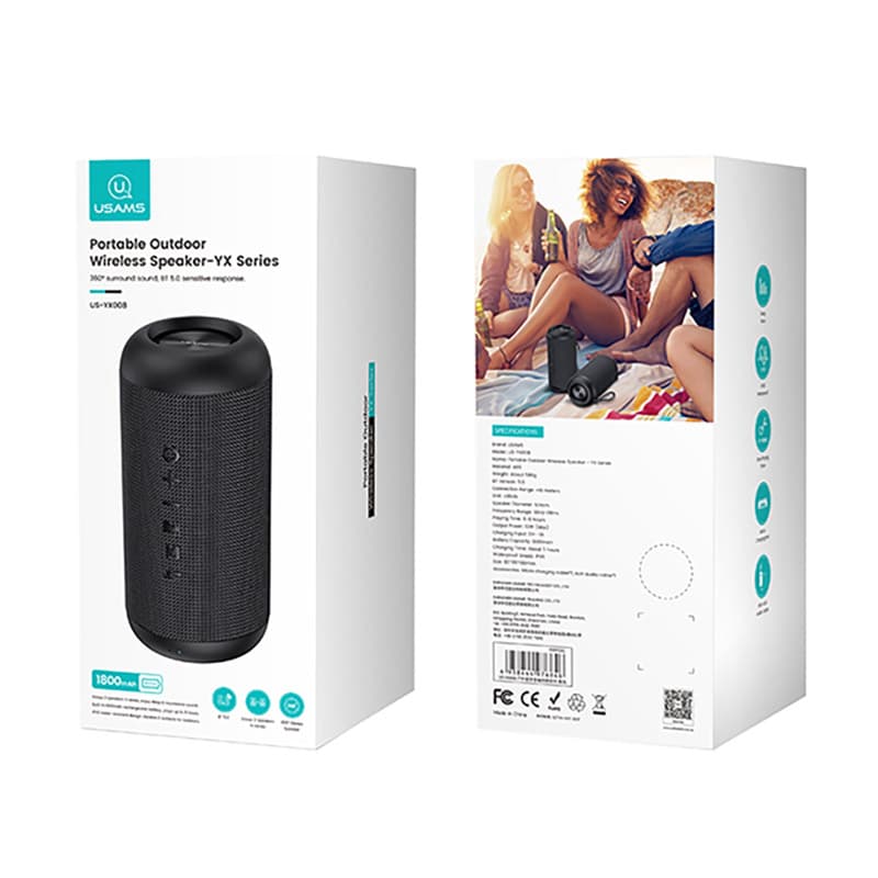 Безжична Bluetooth колонка Usams YX008