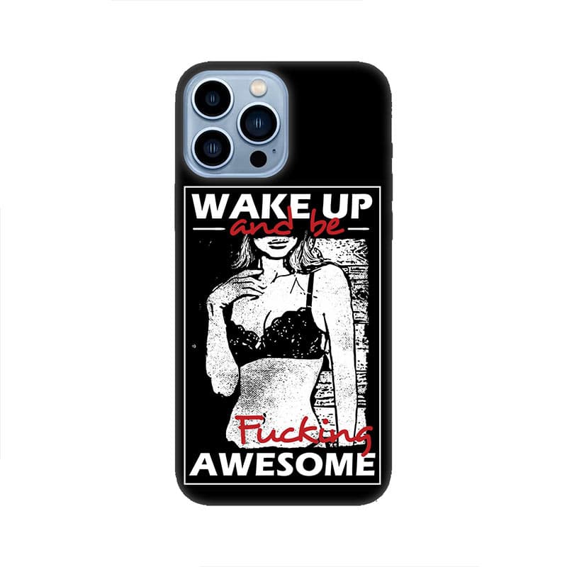 iPhone 13 Pro Max силиконов калъф Awesome