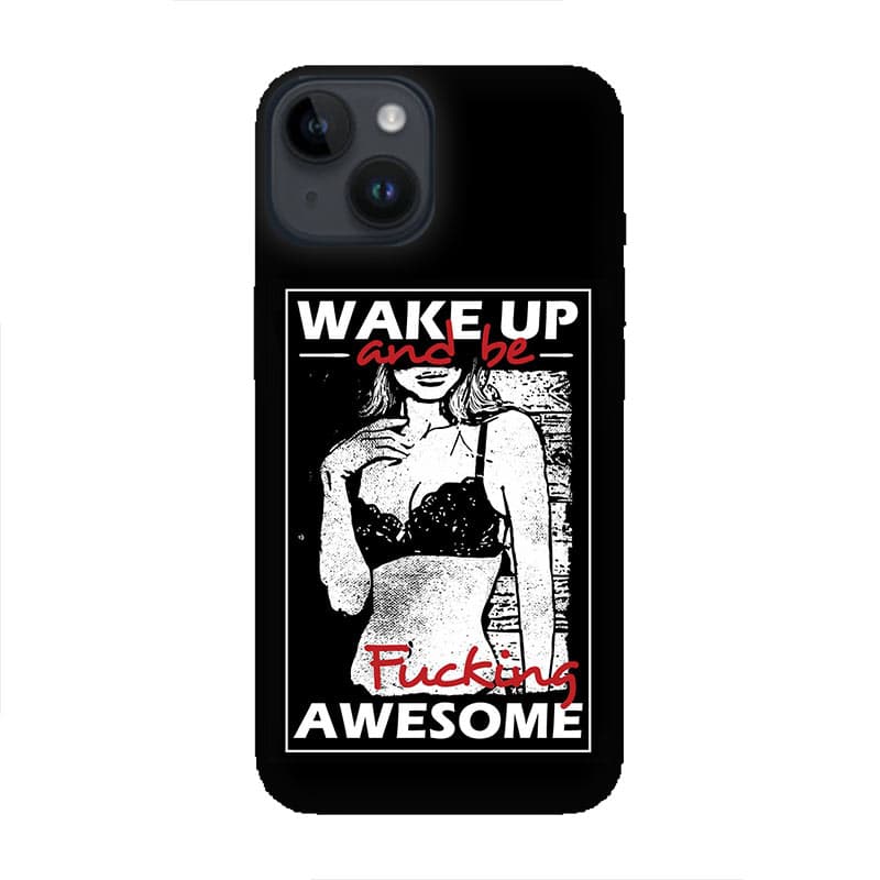 iPhone 14 Plus силиконов калъф Awesome
