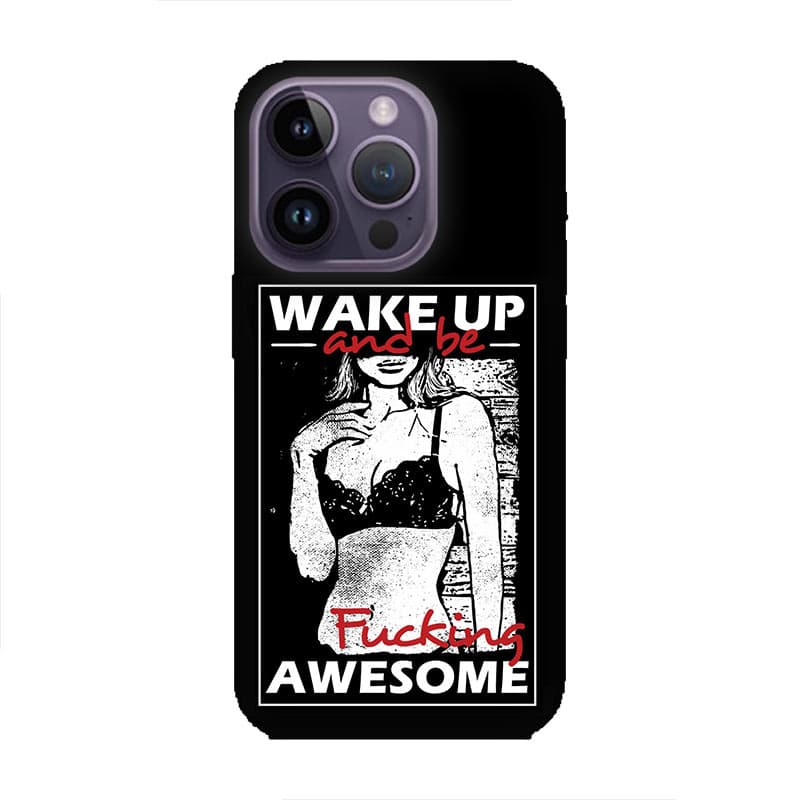 iPhone 14 Pro Max силиконов калъф Awesome