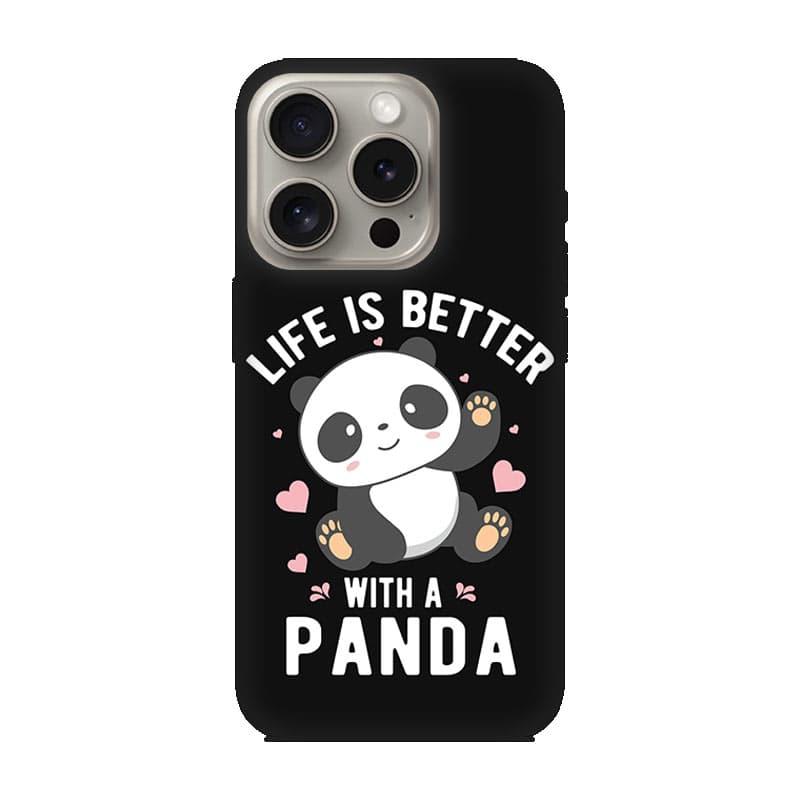 iPhone 15 Pro калъф Better With Panda