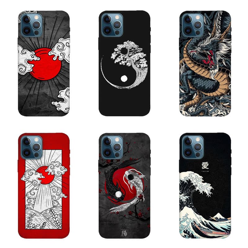 iPhone 12 Pro кейс Японски Стил