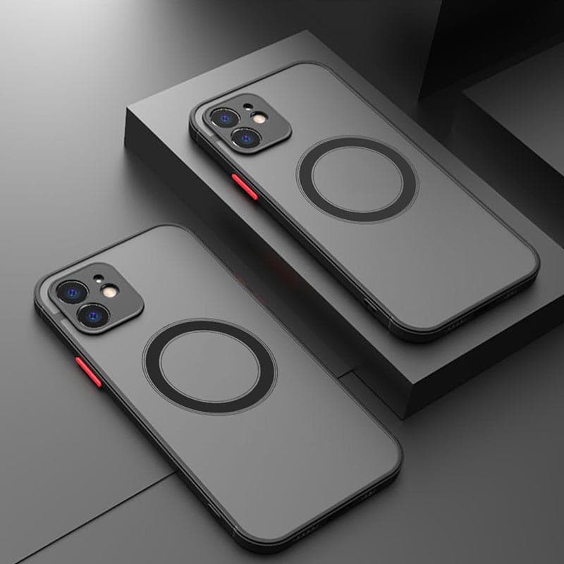 Черен MagSafe кейс за iPhone