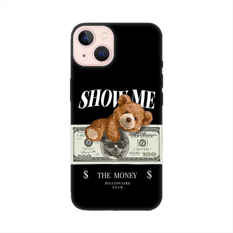 iPhone 13 кейс Bear Show me the Money