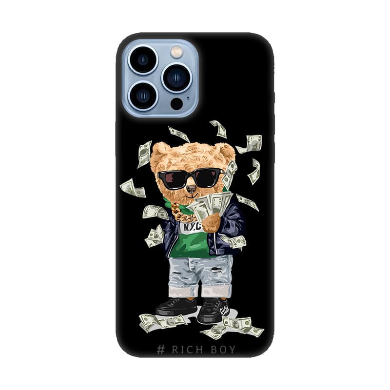 iPhone 13 Pro Max кейс Bear Rich Boy