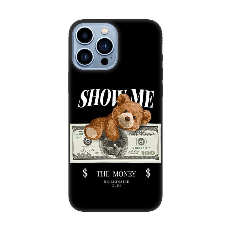 iPhone 13 Pro Max кейс Bear Show me the Money