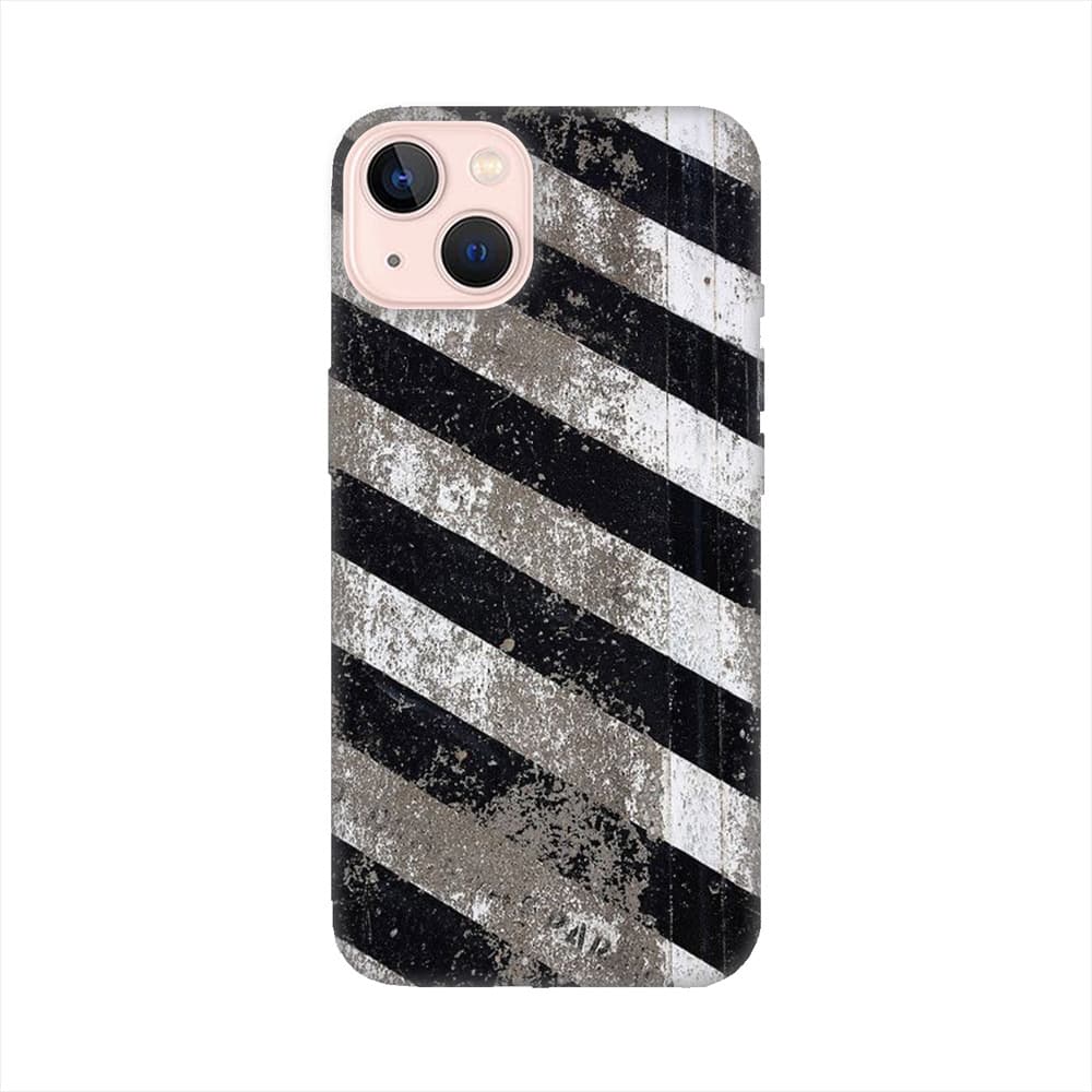 iPhone 13 mini кейс Черно и бяло