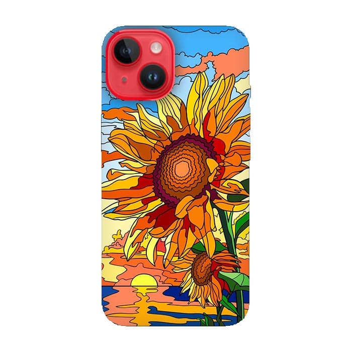 Кейс за iPhone 14 Слънчоглед 626