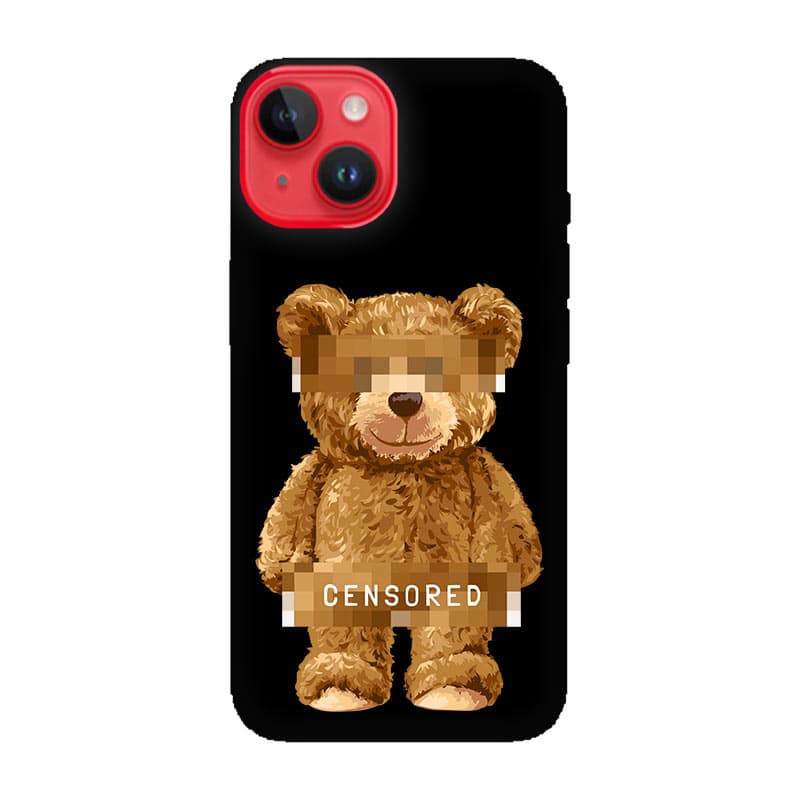iPhone 14 кейс Bear Censored