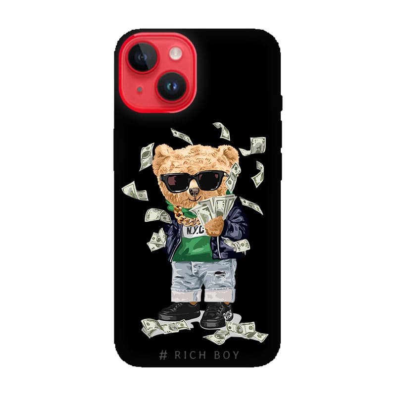 iPhone 14 кейс Bear Rich Boy