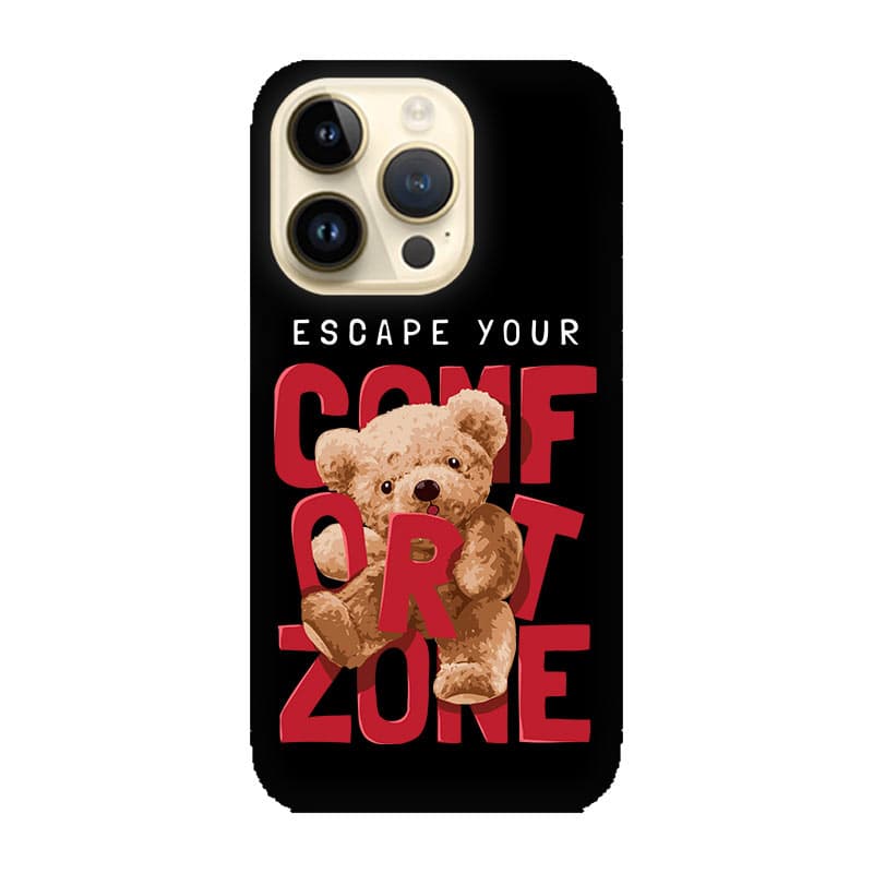 iPhone 14 Pro кейс Bear Escape Your Comfort Zone