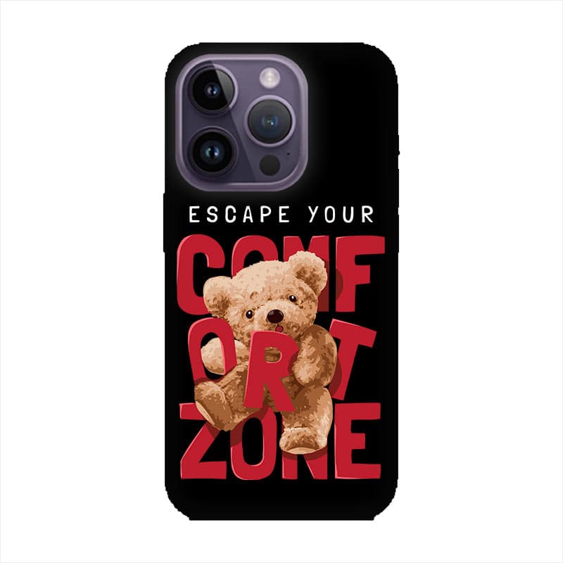 iPhone 14 Pro Max кейс Bear Escape Your Comfort Zone