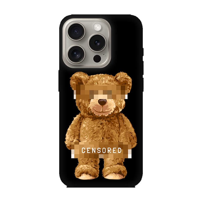 iPhone 15 PRO кейс Bear Censored