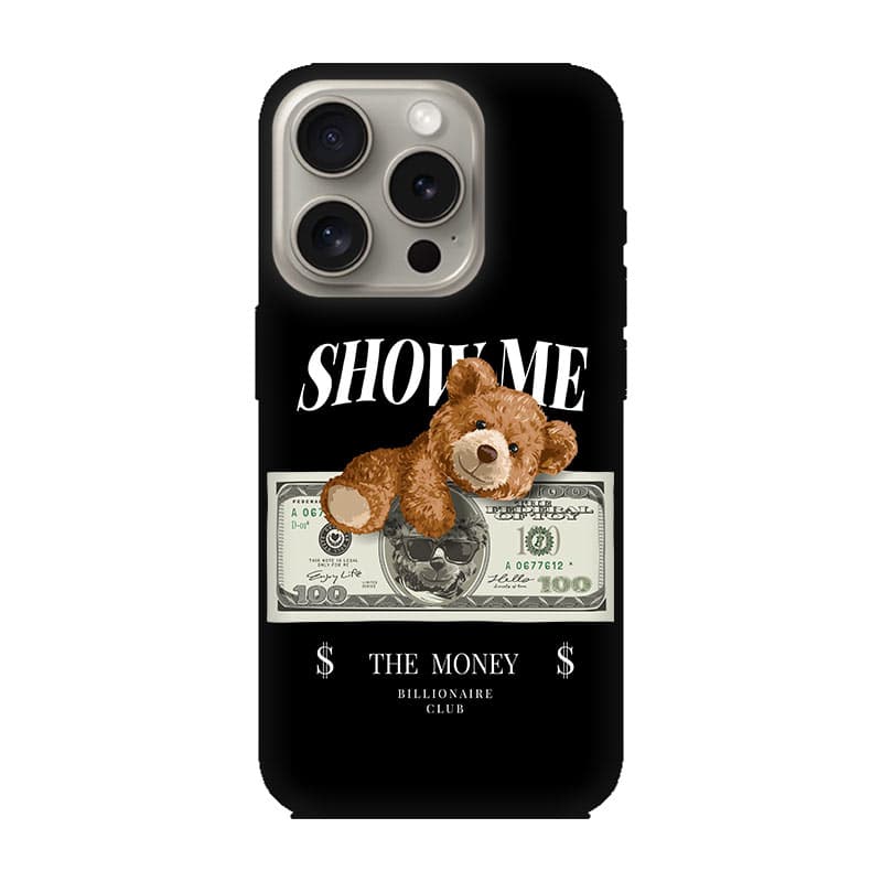 iPhone 15 PRO кейс Bear Show me the Money