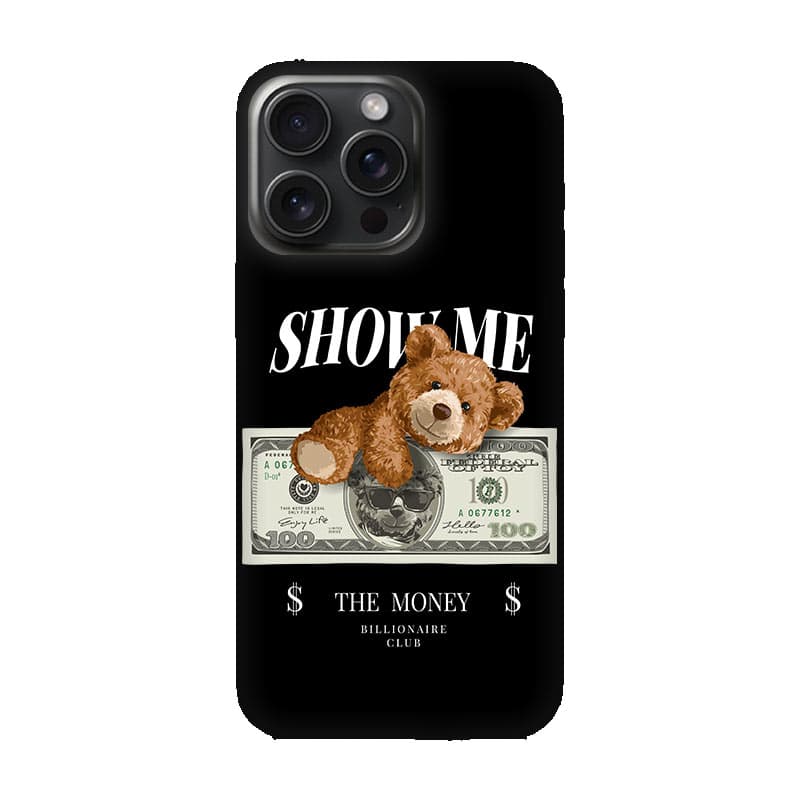iPhone 15 PRO MAX кейс Bear Show me the Money