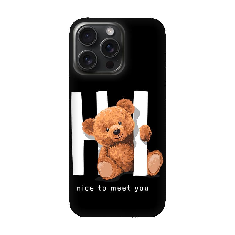 iPhone 15 PRO MAX кейс Nice to meet you