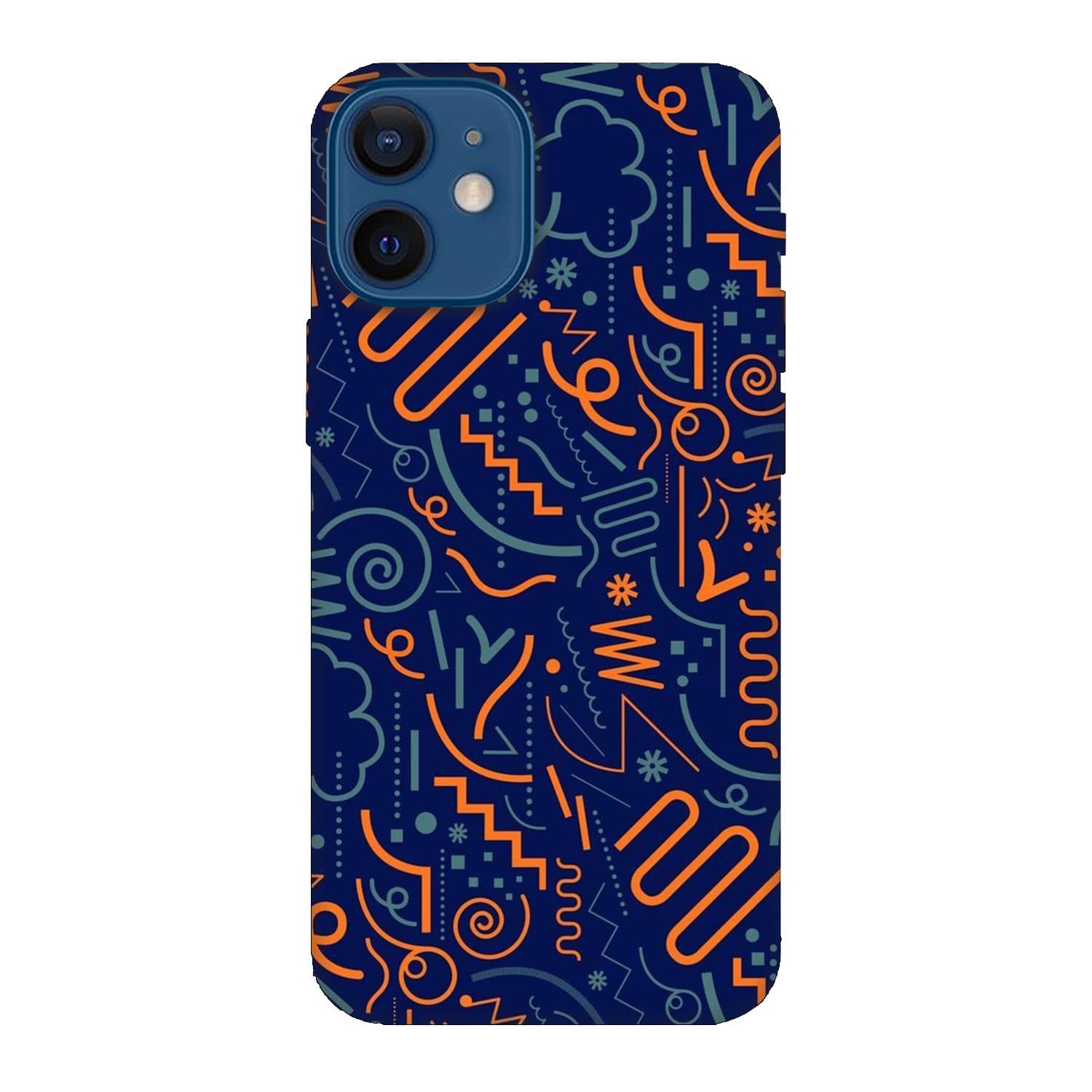 Кейс за iPhone 12 mini Чертички