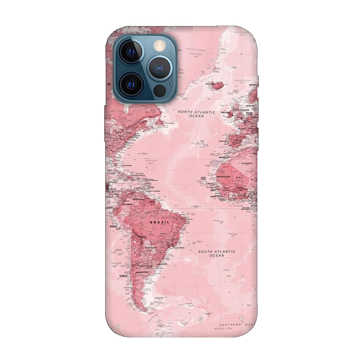 Кейс за iPhone 12 Pro max Розова карта