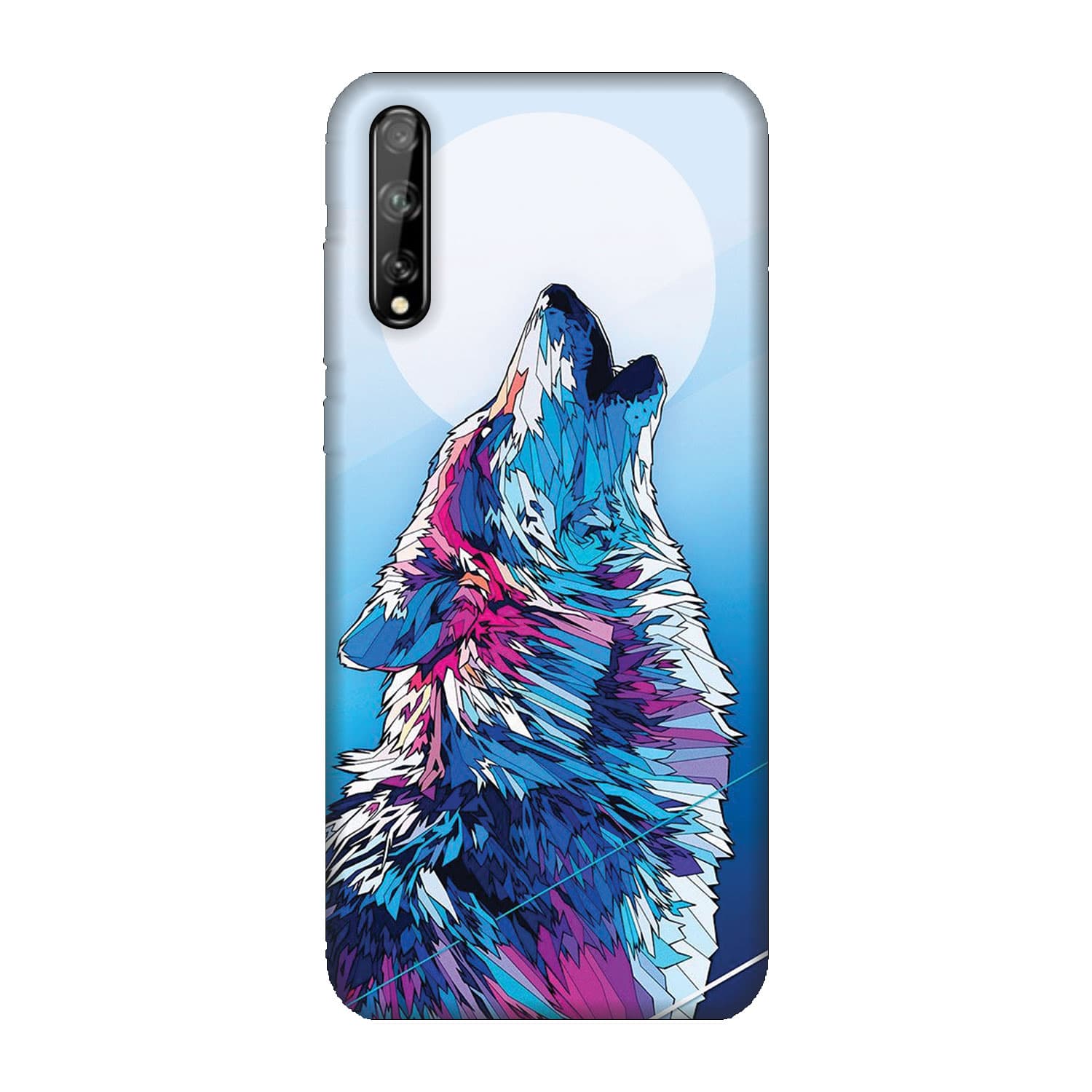 Huawei P Smart S кейс Вълк