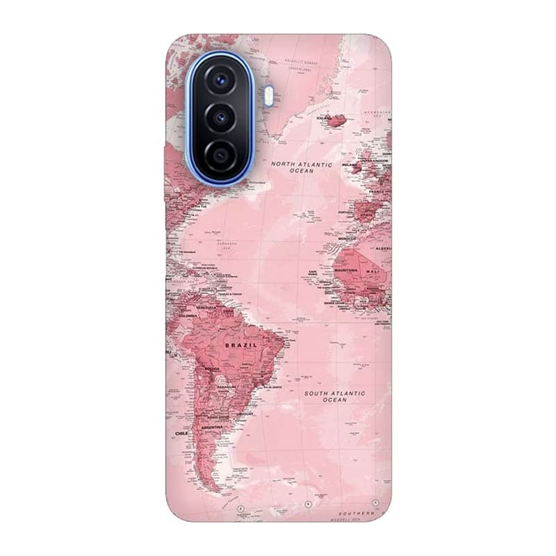 Huawei Nova Y70 кейс Розова карта