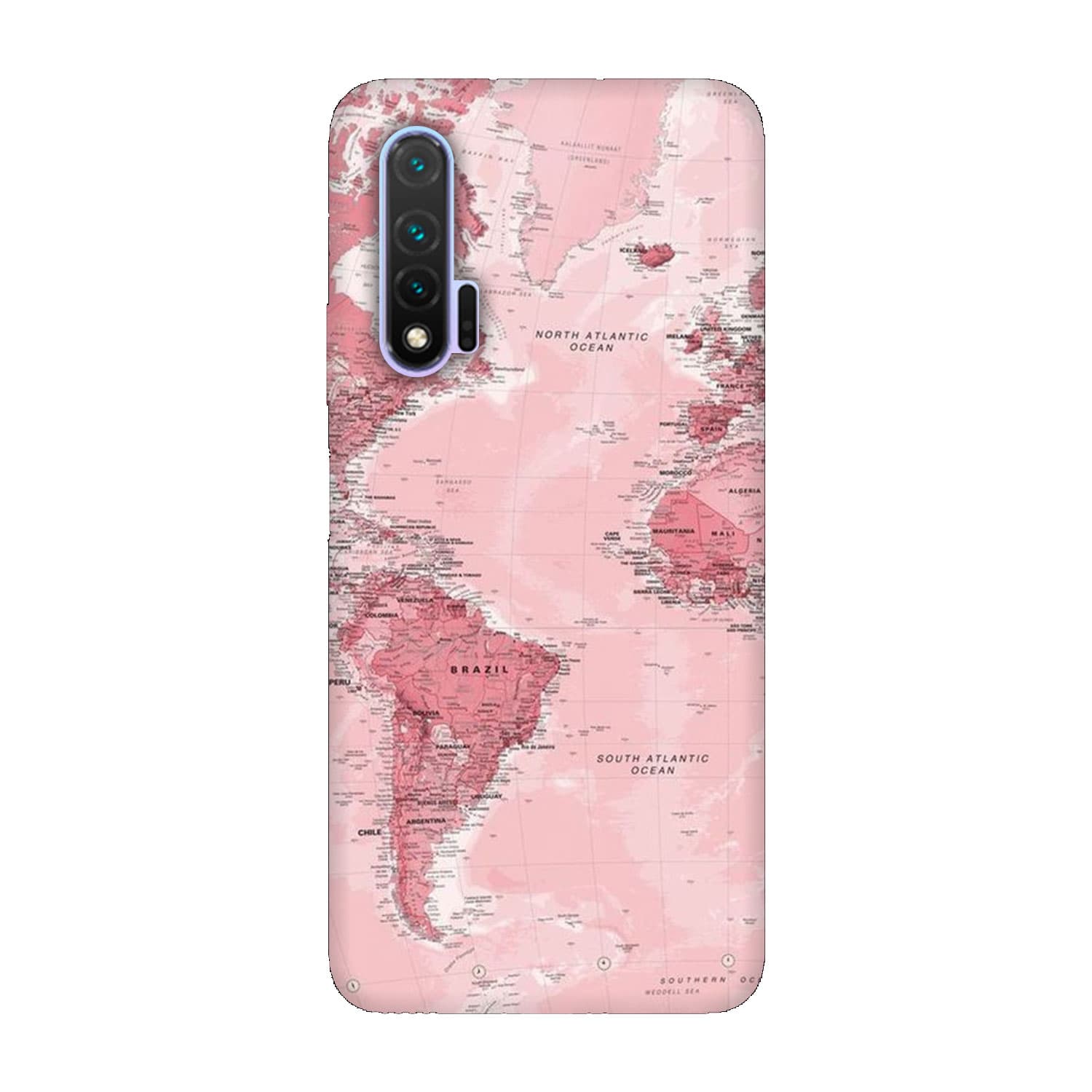 Кейс за Huawei Nova 6 Розова карта
