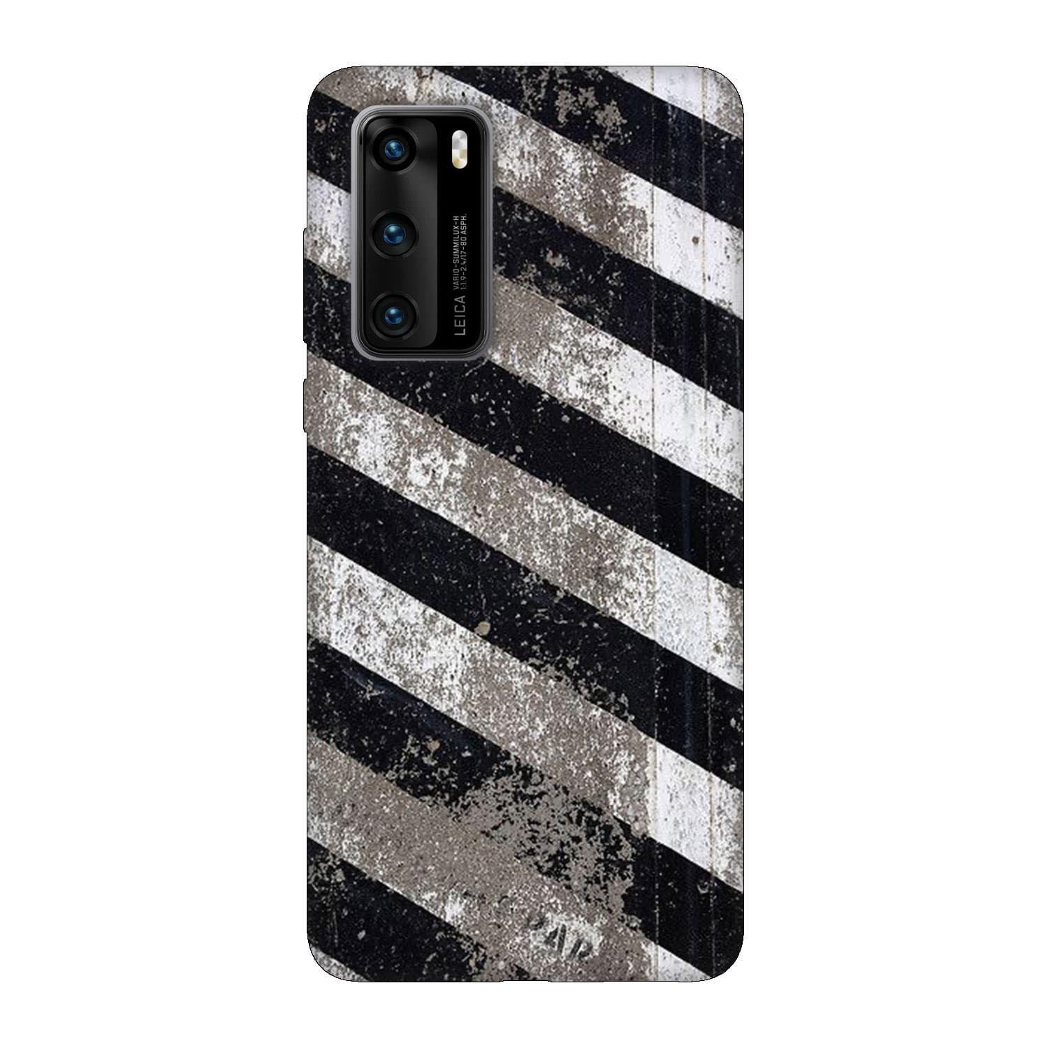 Кейс за Huawei P40 Черно и бяло