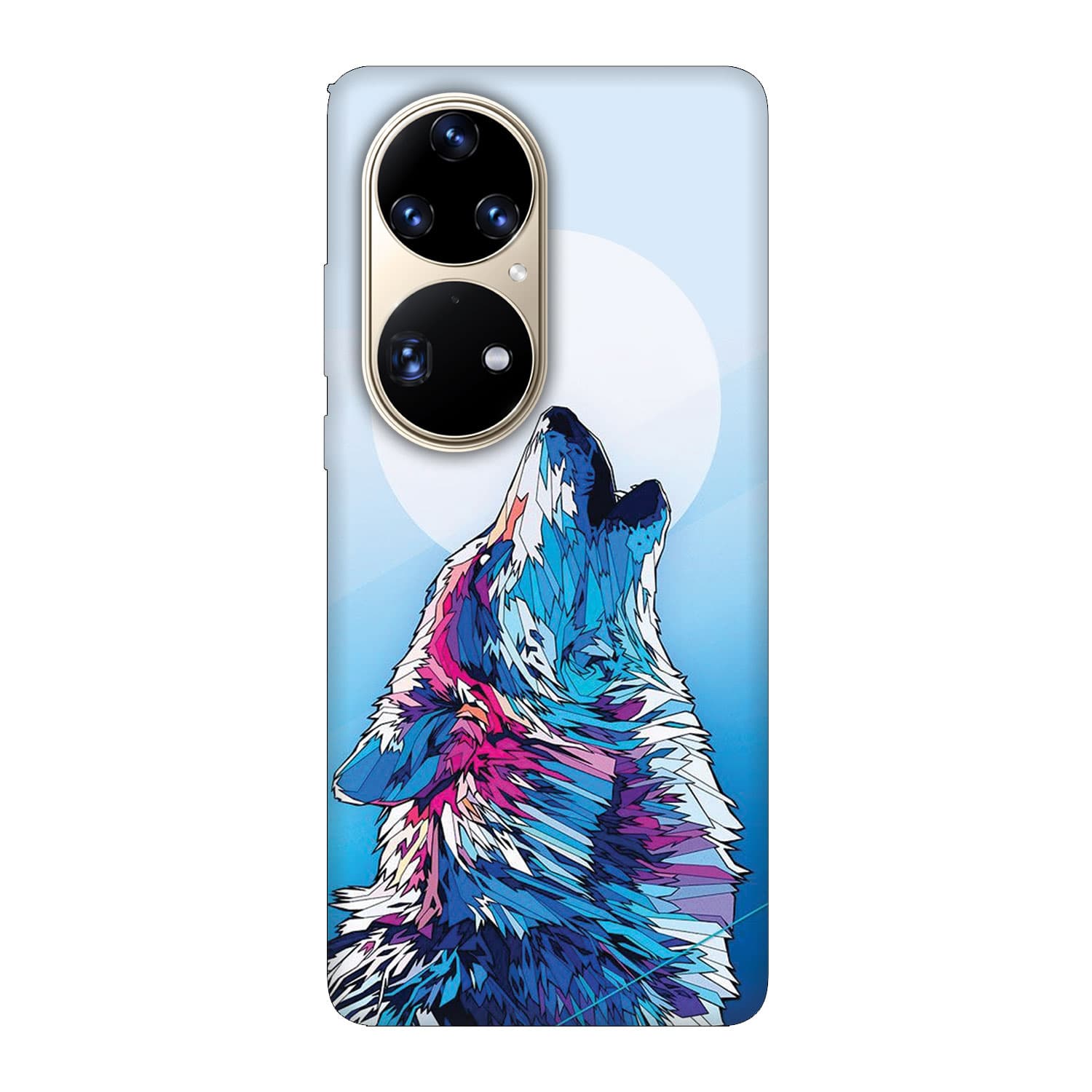 Huawei P50 Pro кейс Вълк