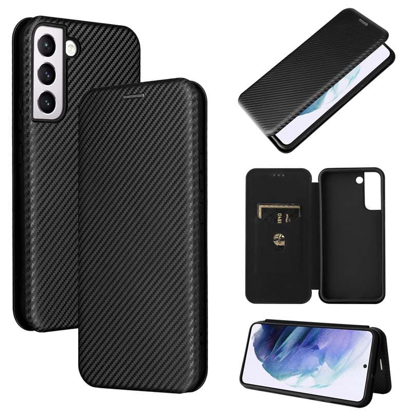 Калъф с карбонова текстура за Samsung S21 Plus