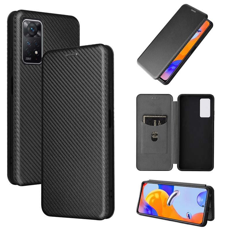 Калъф с карбонова текстура за Xiaomi Redmi 10