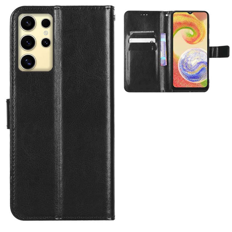 Кожен Калъф за Samsung S24 Ultra