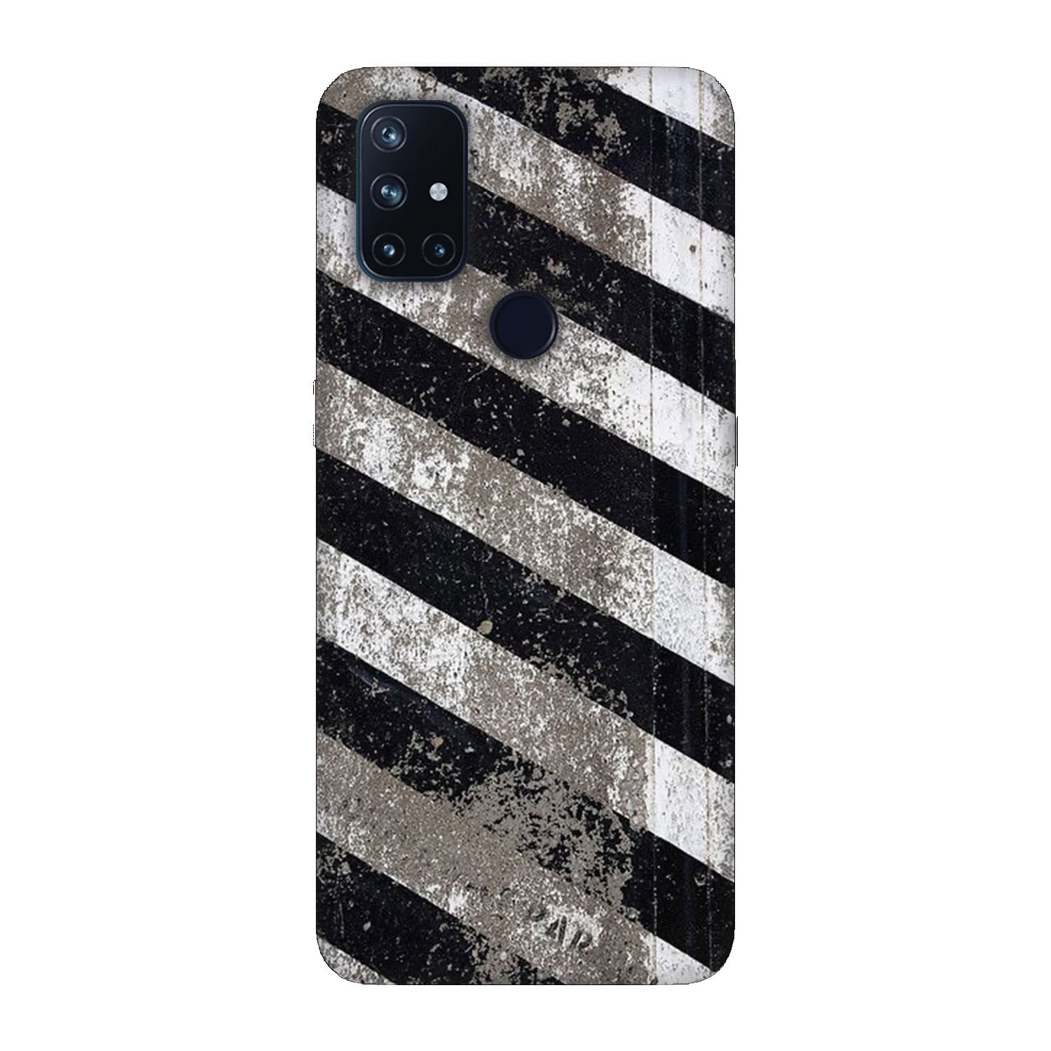 Кейс за OnePlus Nord N10 Черно и бяло