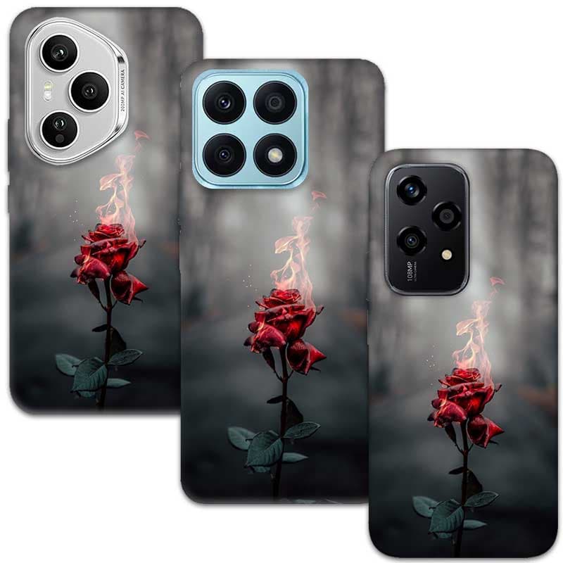 Кейс за Honor - Огнената роза