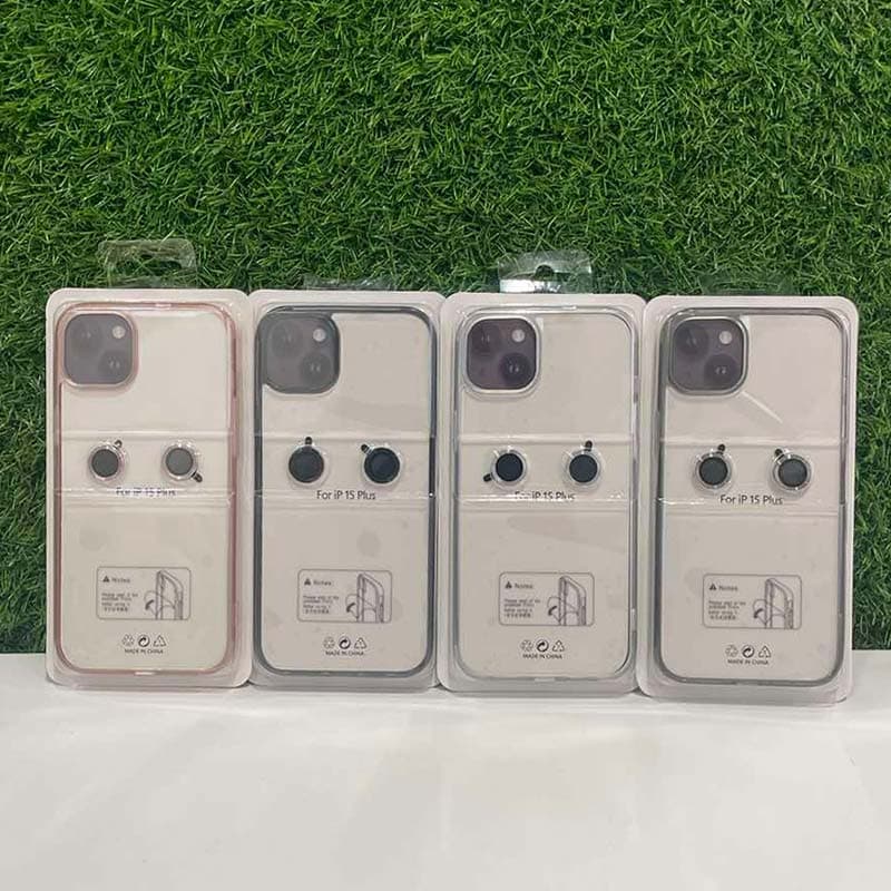 iPhone 15 Plus кейс с протектори за камера