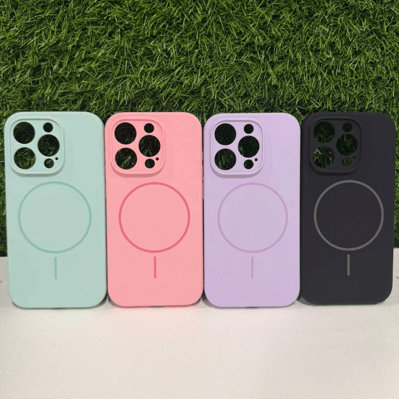 Цветен MagSafe кейс за iPhone 15 Pro
