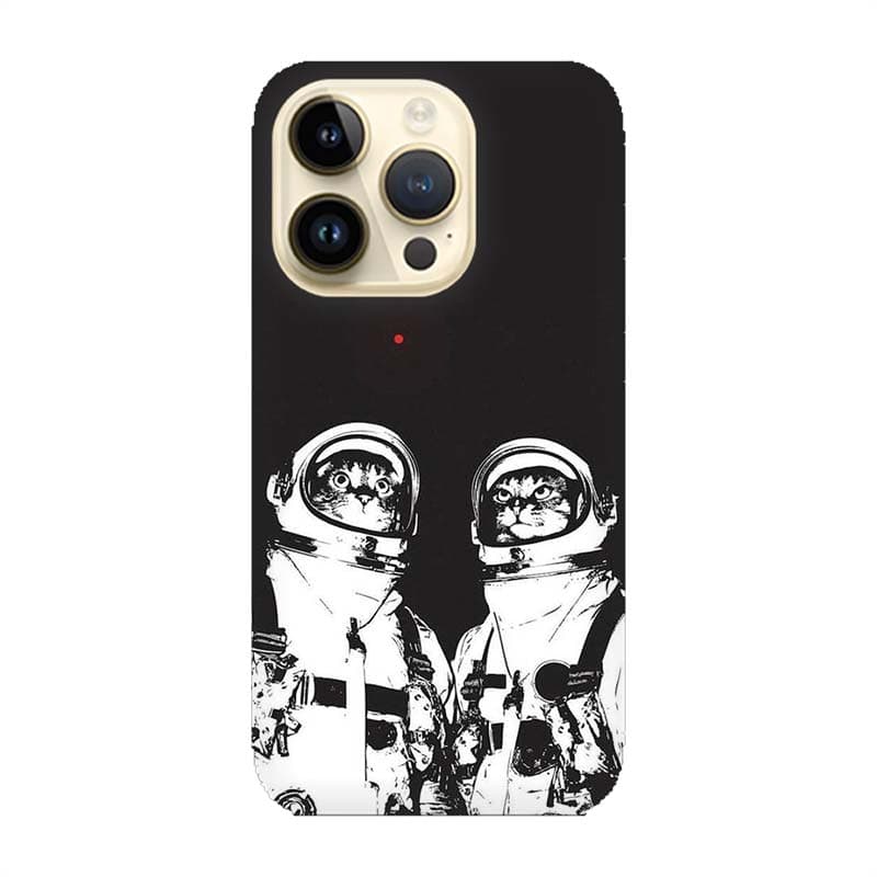 Калъфче за iPhone 19 Кoтки астронавти