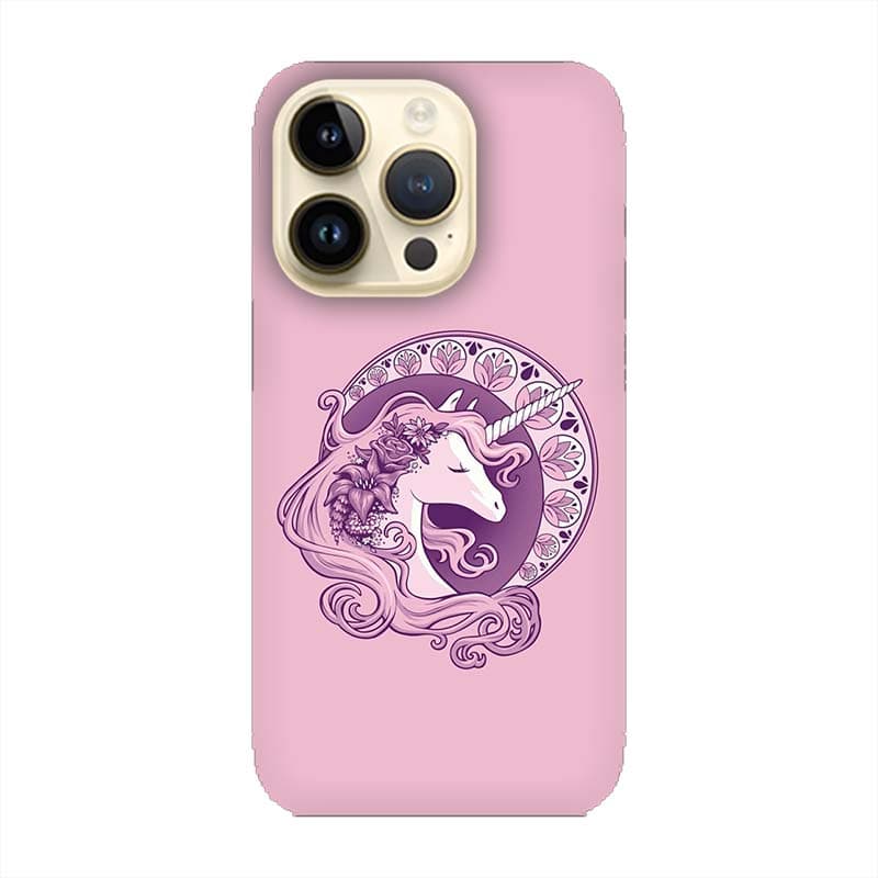 Калъфче за iPhone 205 Розов еднорог