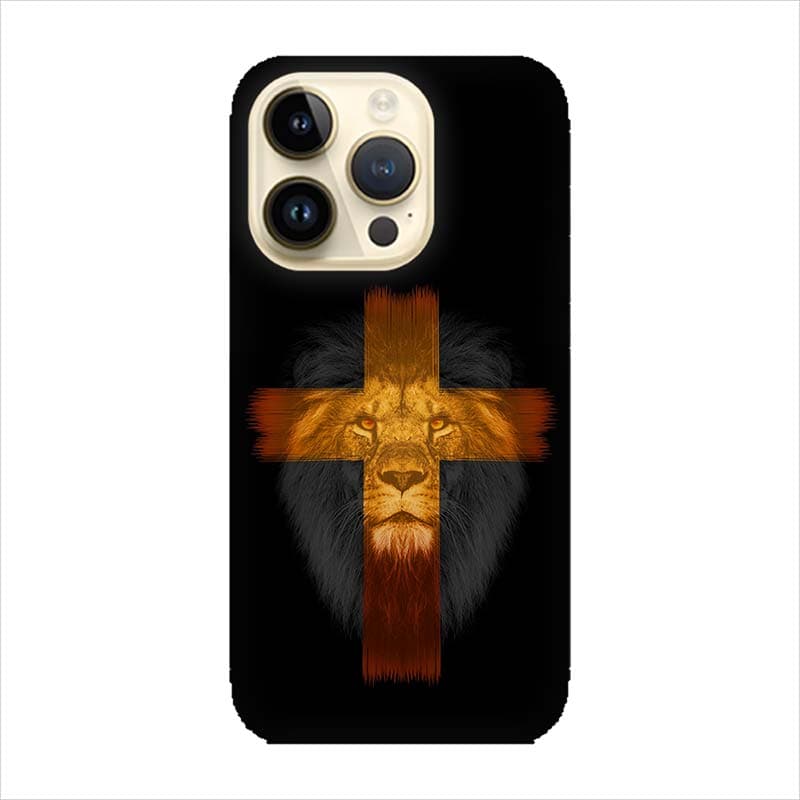 Калъфче за iPhone 248 лъв и кръст