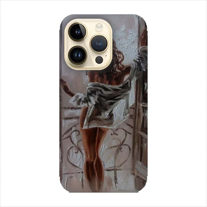 Калъфче за iPhone 55 жена с риза
