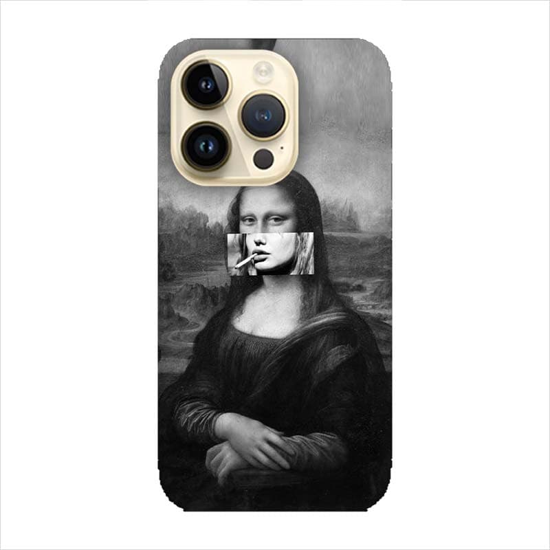 Калъфче за iPhone 70 колаж на Мона Лиза