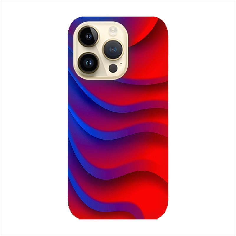 Кейс за iPhone 316 червено сини ленти
