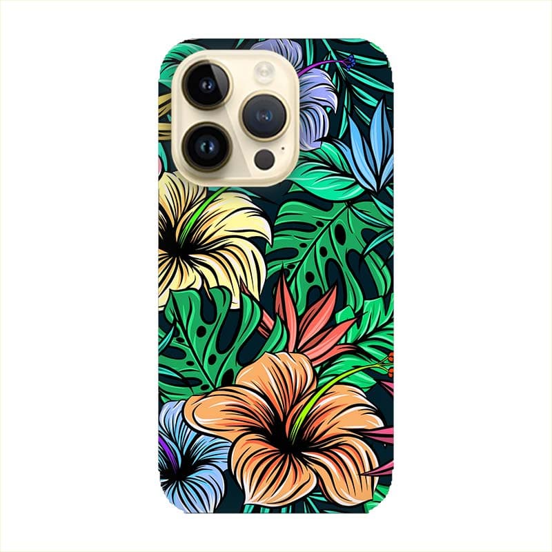 Кейс за iPhone 386 арт цветя